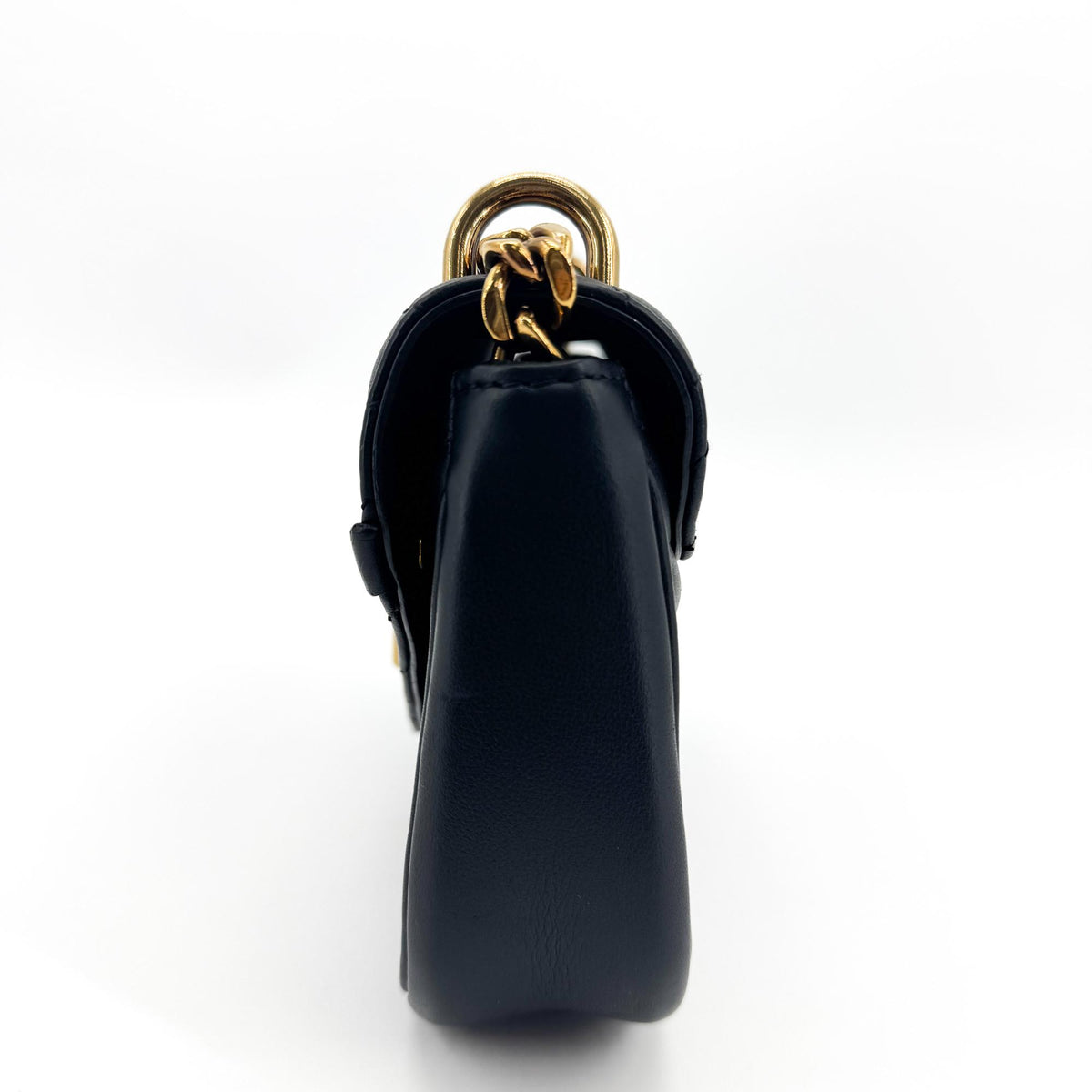 Louis Vuitton New Wave Chain Quilted Leather, Black, Leather, Handbag
