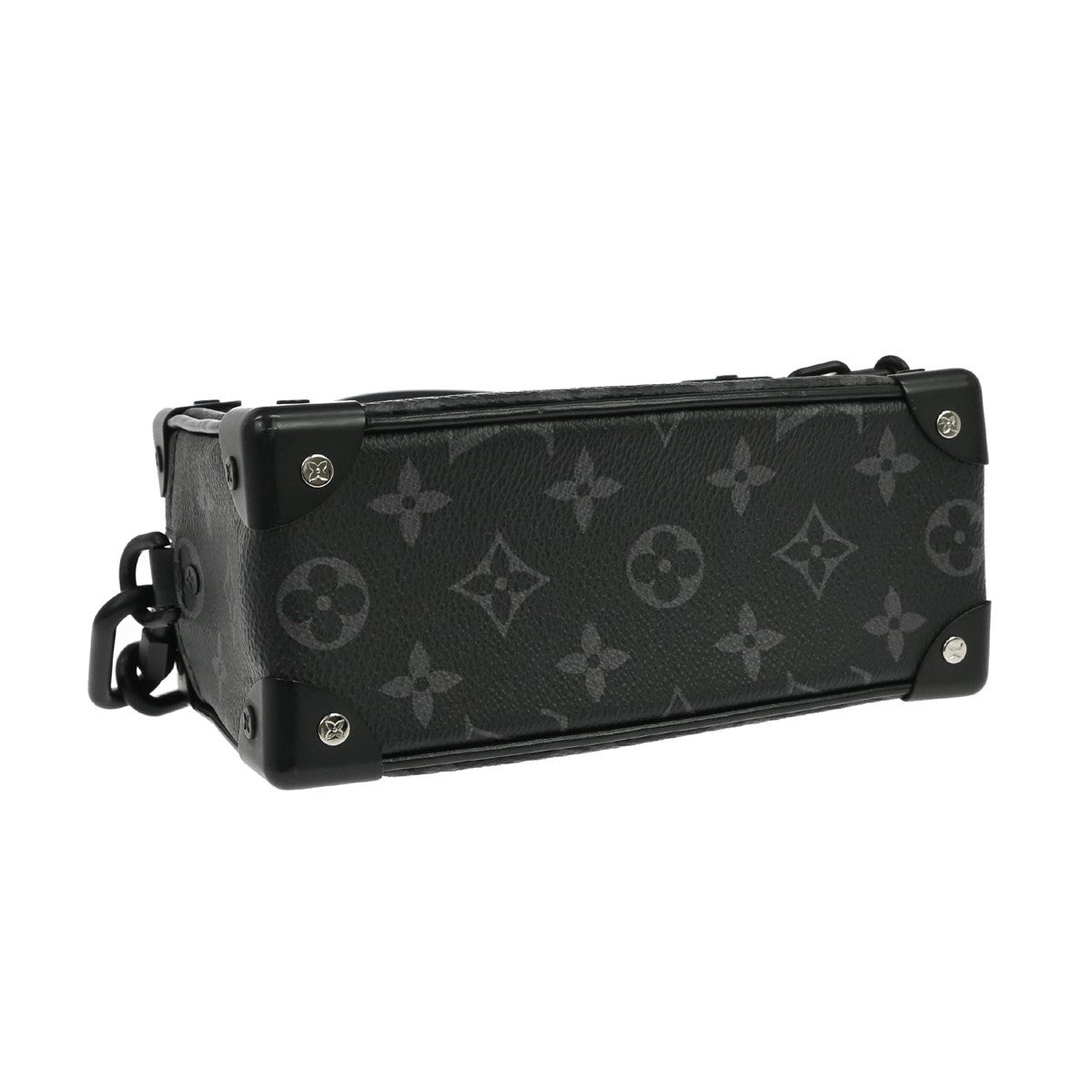 Louis Vuitton Soft Trunk Monogram Eclipse Canvas, Black, Canvas, Shoulder Bag