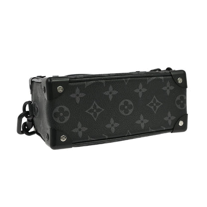 Louis Vuitton Soft Trunk Monogram Eclipse Canvas, Black, Canvas, Shoulder Bag