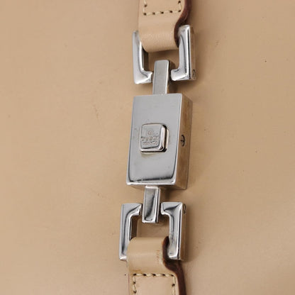 Gucci Jackie Leather, Beige, Leather, Handbag