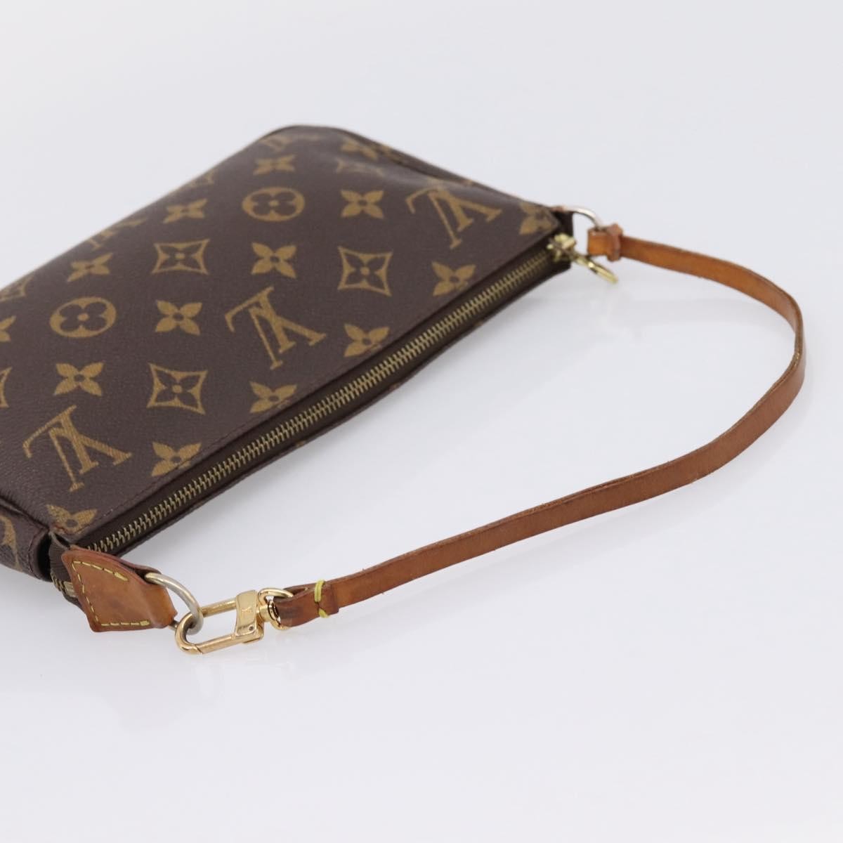 Louis Vuitton Pochette Accessoires NM Monogram Canvas, Brown, Canvas, Clutch