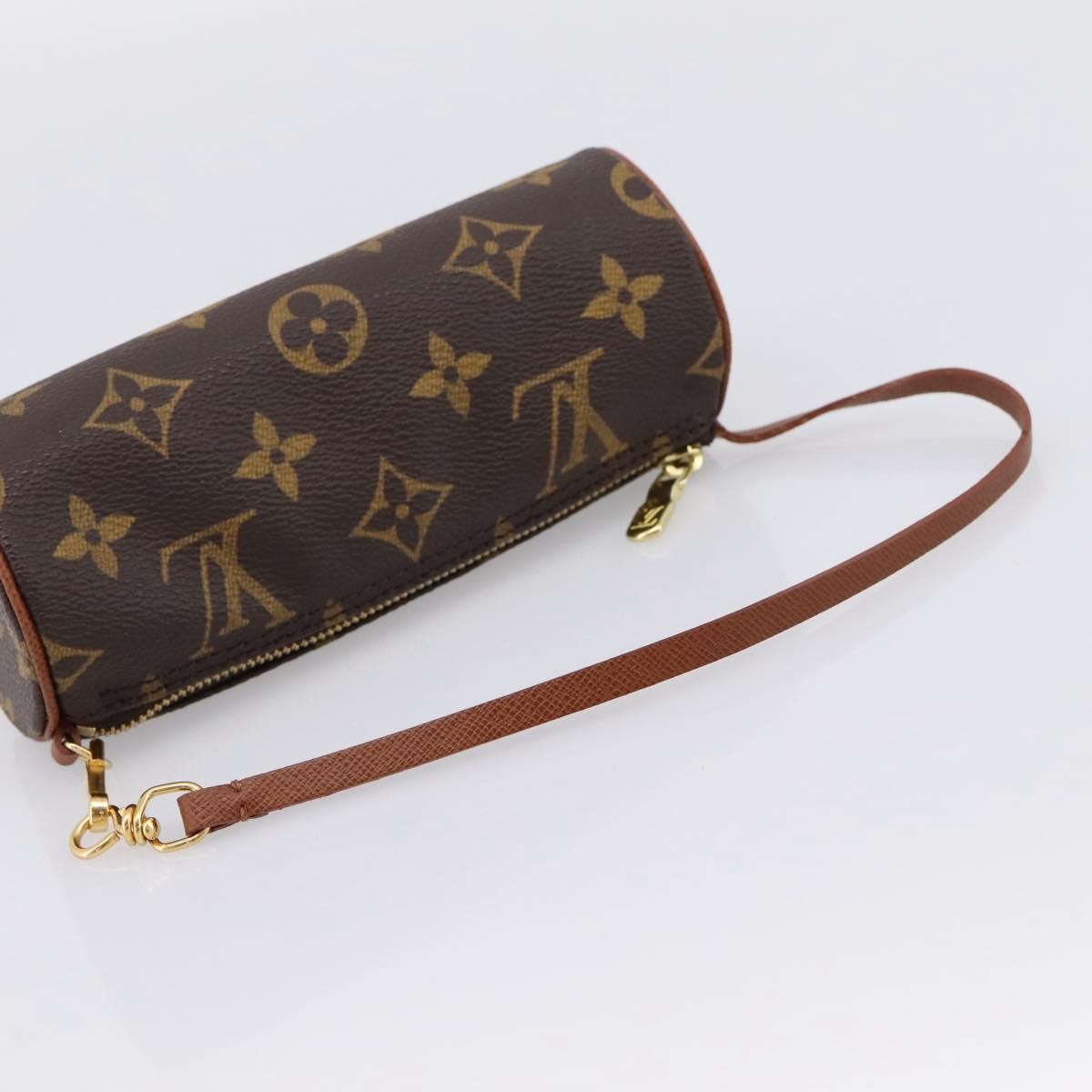 Louis Vuitton Papillon Pochette Monogram Canvas, Brown, Canvas, Clutch