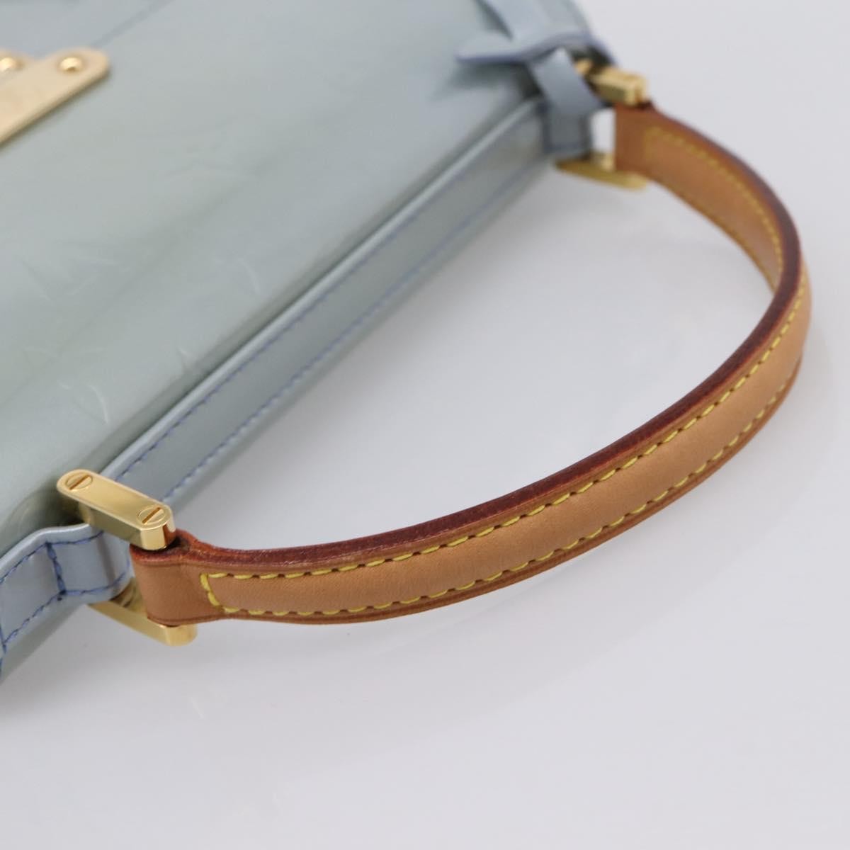 Louis Vuitton Spring Street NM Patent leather, Blue, Patent Leather, Handbag