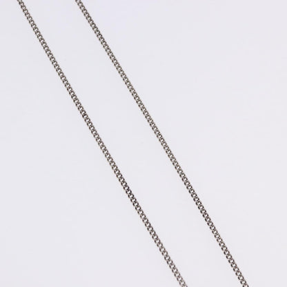Chanel CC Pearl Drop Pendant Metal with Faux Pearl, Silver, Metal, Necklace