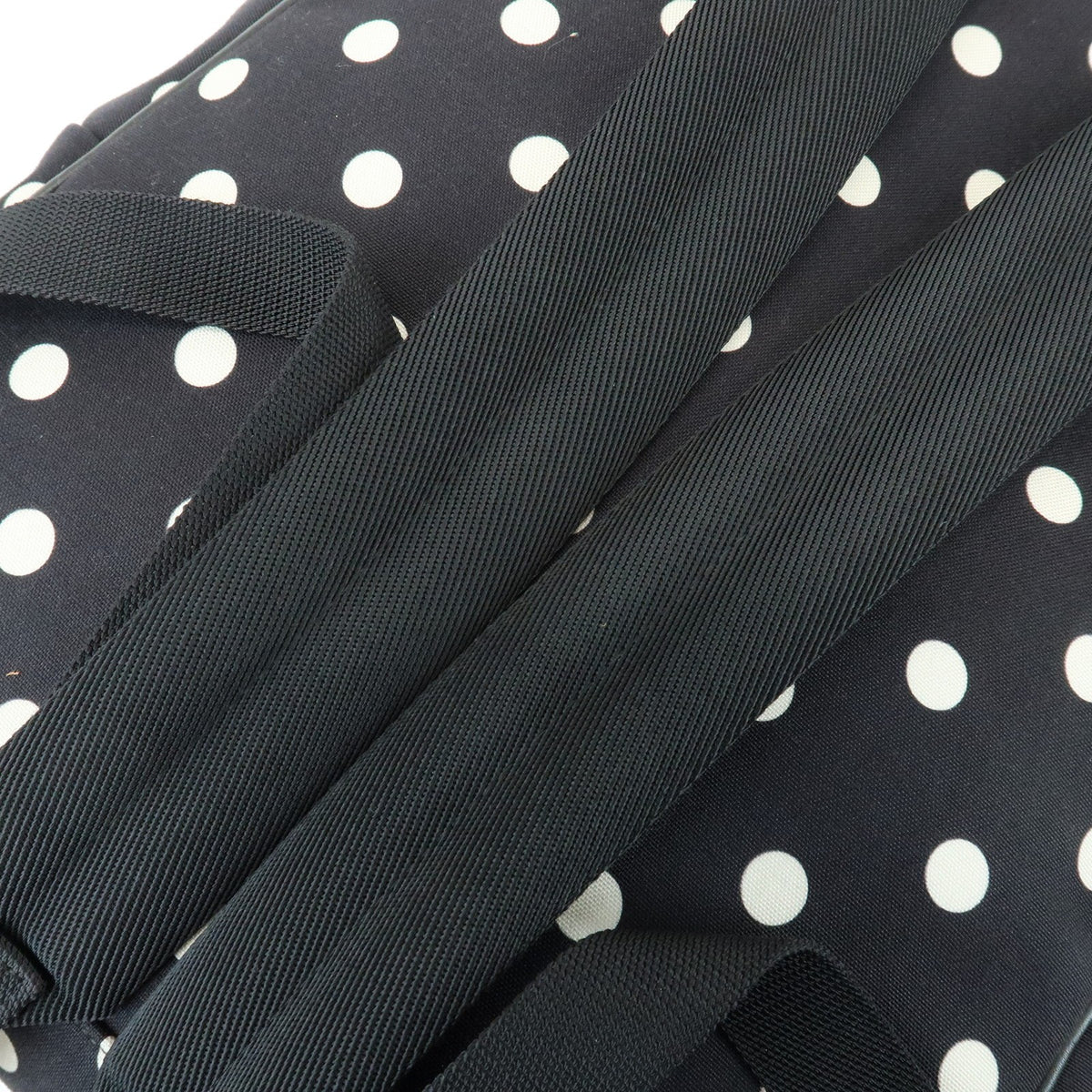 Saint Laurent City Printed Canvas, Black, Canvas, Backpack