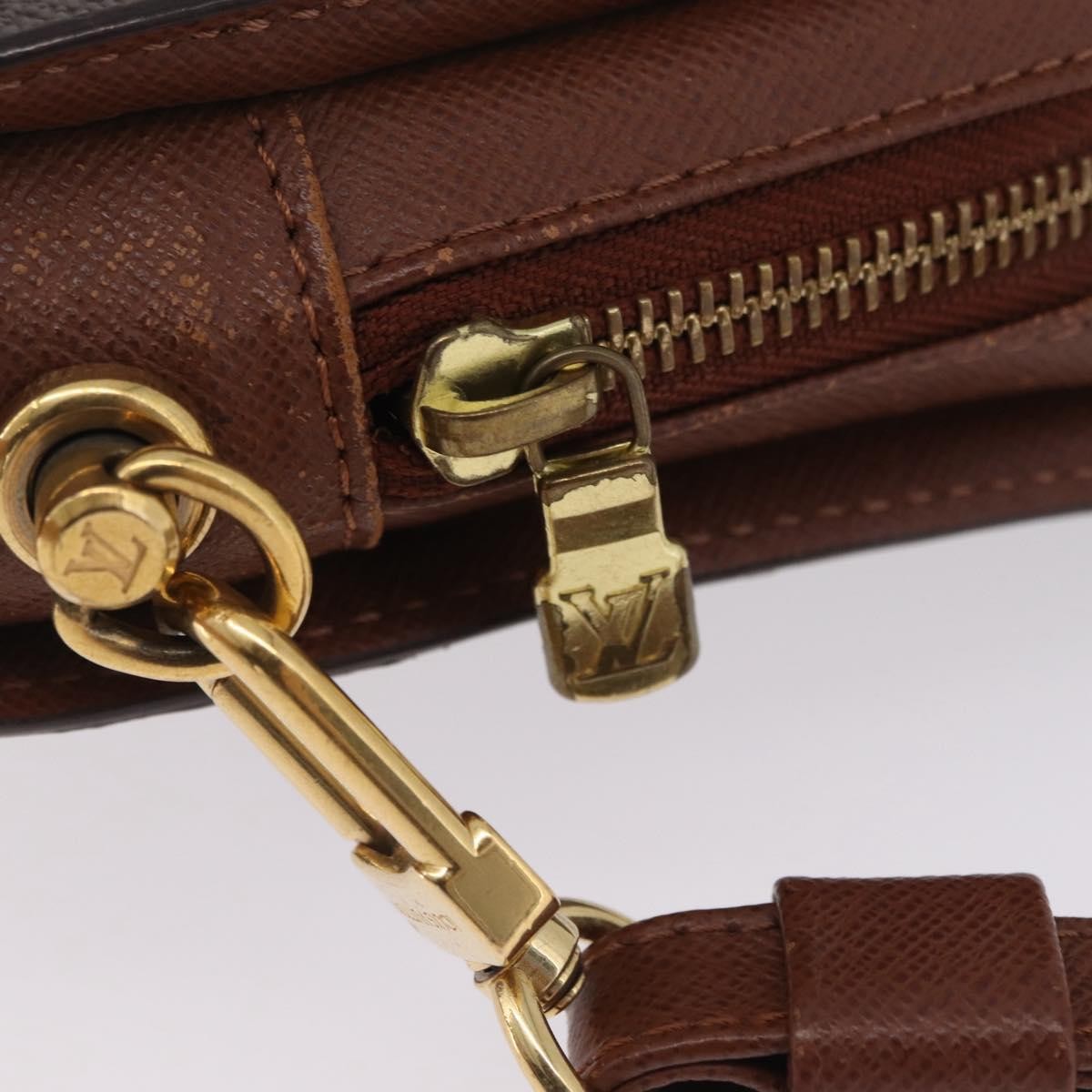 Louis Vuitton Pochette Orsay Monogram Canvas, Brown, Canvas, Clutch