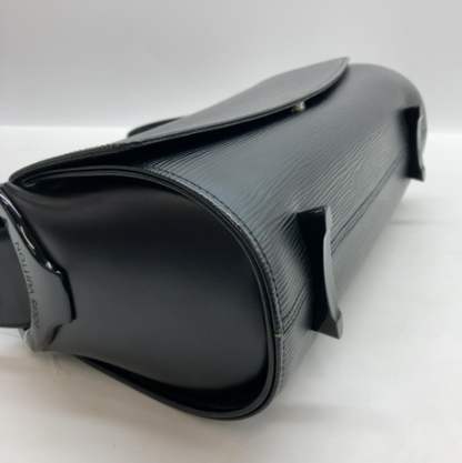Louis Vuitton Nocturne Handbag Epi Leather, Black, Leather, Handbag