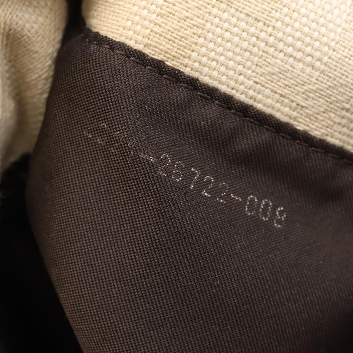 Fendi Baguette Pochette Zucca Canvas, Neutral, Canvas, Clutch
