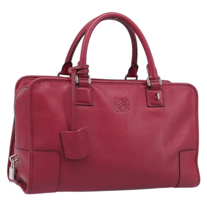 Loewe Amazona Leather, Red, Leather, Handbag