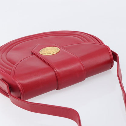 Saint Laurent Vintage Shoulder bag Leather, Red, Leather, Shoulder Bag