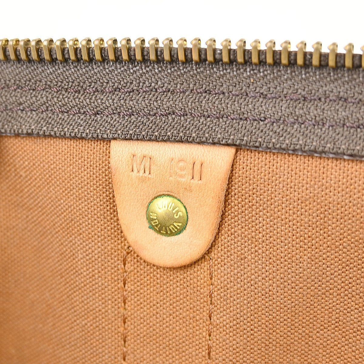 Louis Vuitton Keepall Monogram Canvas, Brown, Canvas, Travel Bag