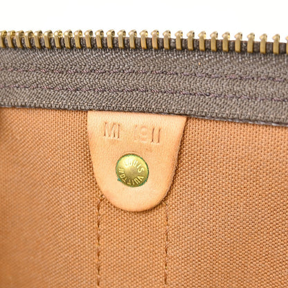Louis Vuitton Keepall Monogram Canvas, Brown, Canvas, Travel Bag