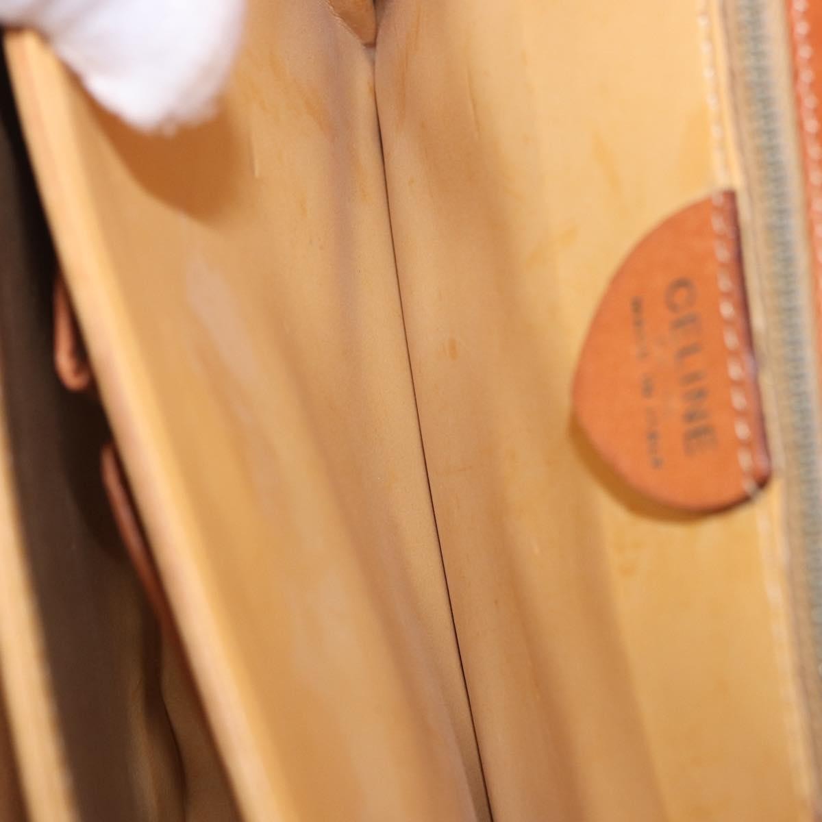 Celine Macadam Canvas, Beige, Canvas, Shoulder Bag