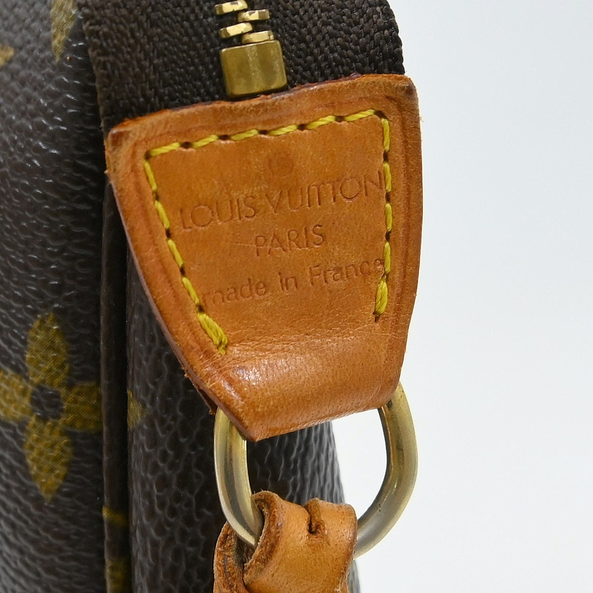 Louis Vuitton Pochette Accessoires Monogram Canvas, Brown, Canvas, Clutch
