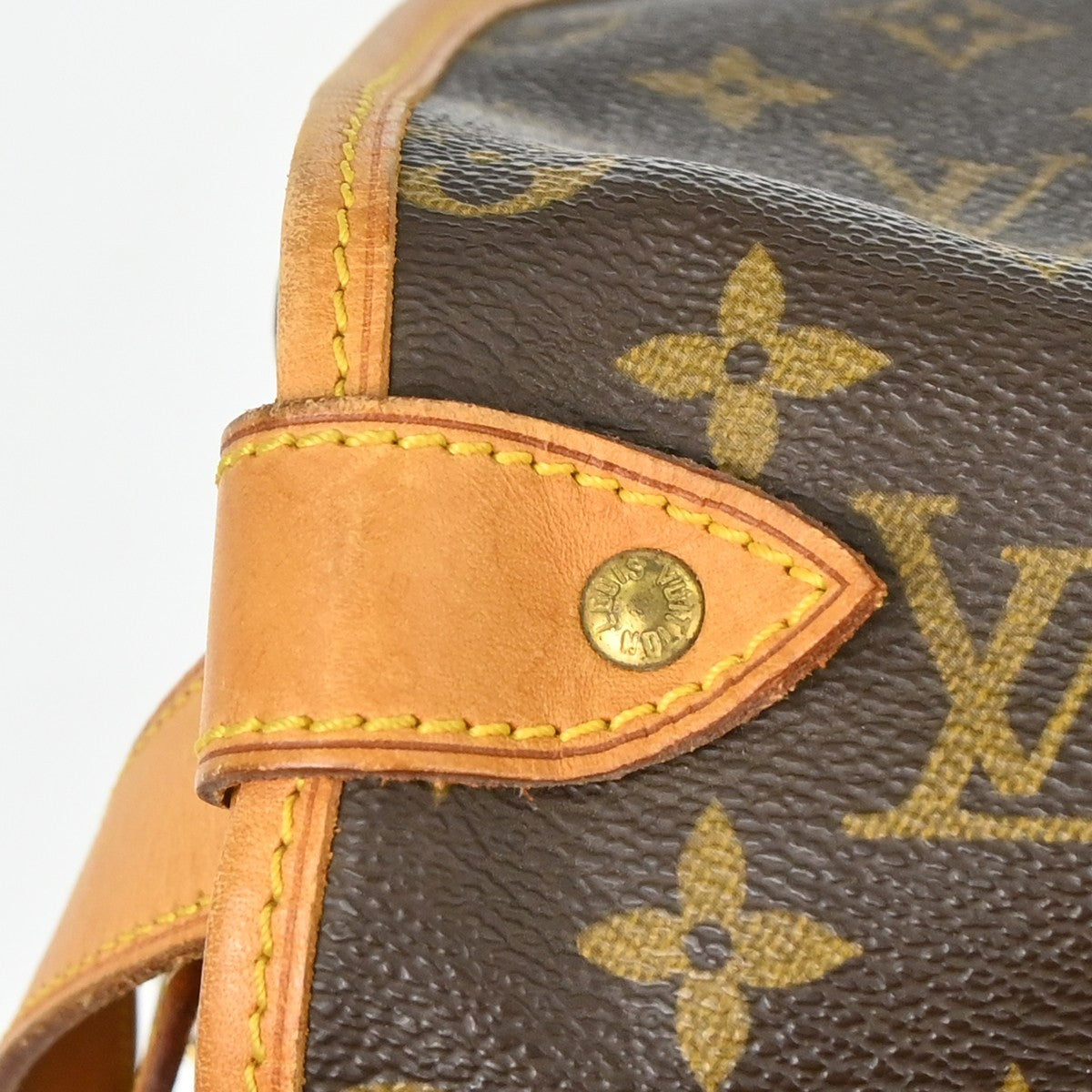 Louis Vuitton Saumur Monogram, Brown, Canvas, Shoulder Bag