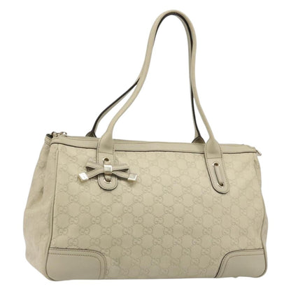 Gucci Princy Tote Guccissima Leather, Beige, Leather, Shoulder Bag