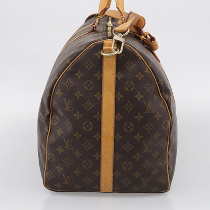 Louis Vuitton Keepall Bandouliere Monogram Canvas, Brown, Canvas, Travel Bag
