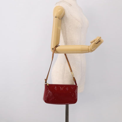 Louis Vuitton Pochette Accessoires NM Monogram Vernis, Pink, Patent Leather, Clutch