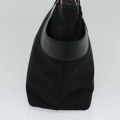 Bvlgari Logomania Canvas, Black, Canvas, Shoulder Bag