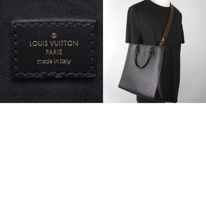 Louis Vuitton Sac Plat NM Epi Leather, Black, Leather, Handbag