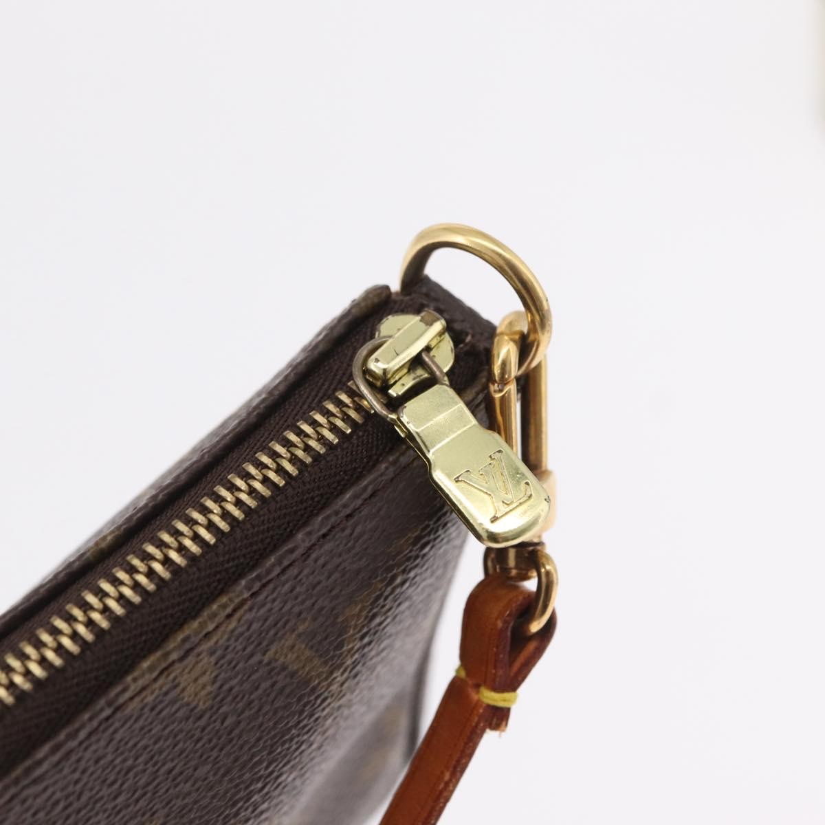 Louis Vuitton Pochette Accessoires NM Monogram Canvas, Brown, Canvas, Clutch