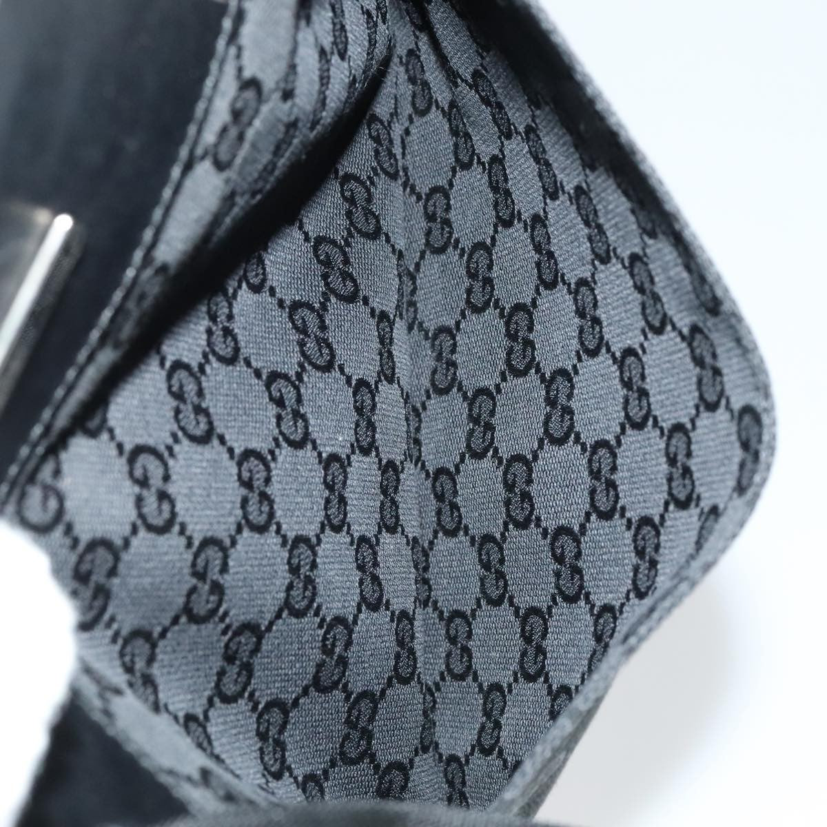Gucci Shoulder Canvas, Black, Canvas, Shoulder Bag