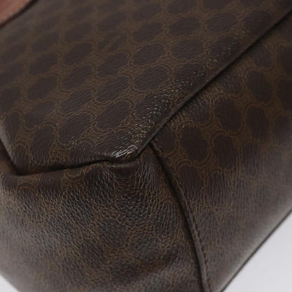 Celine Macadam Canvas, Brown, Canvas, Tote Bag