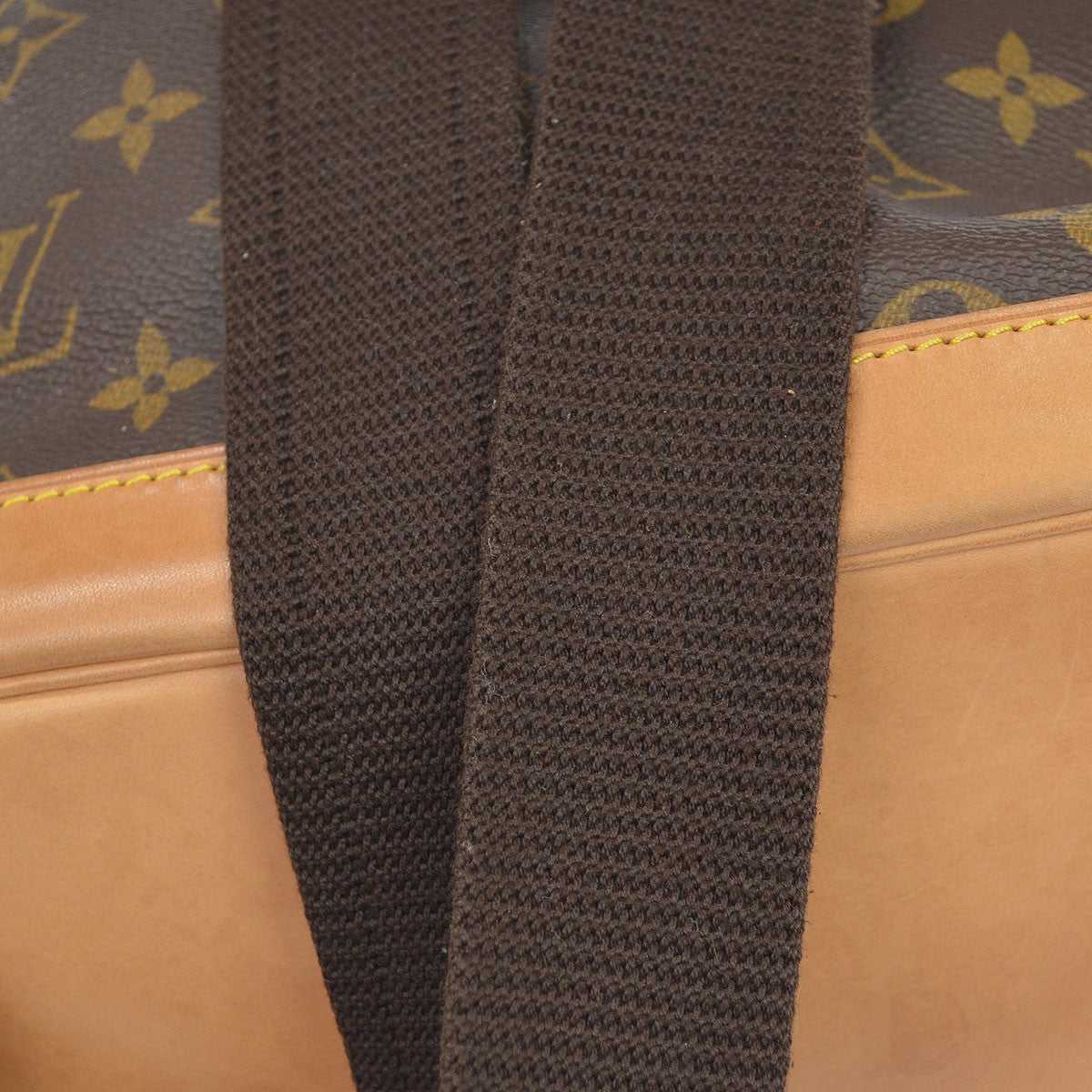 Louis Vuitton Vintage Montsouris Monogram Canvas, Brown, Canvas, Backpack