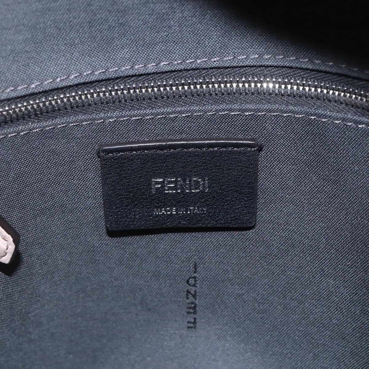 Fendi By The Way Leather, Beige, Leather, Backpack