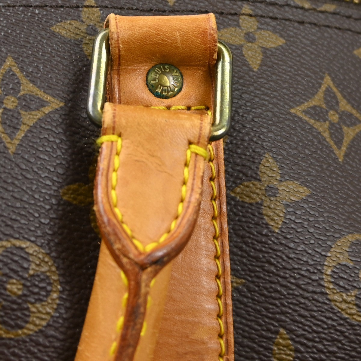 Louis Vuitton Keepall Bandouliere Monogram Canvas, Brown, Canvas, Travel Bag