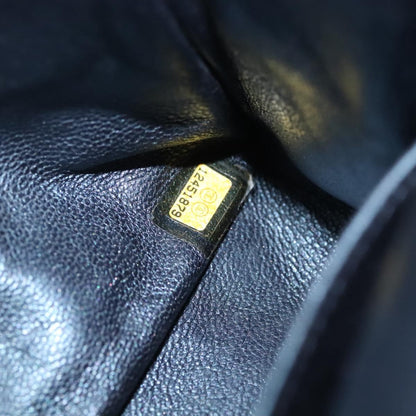 Chanel Hybrid Reissue Double Flap Bag Quilted Lambskin, NAVY, LEATHER, Shoulder bag