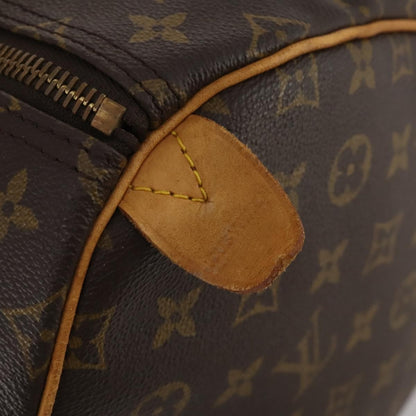 Louis Vuitton Keepall Monogram, Brown, Canvas, Travel Bag
