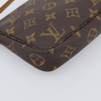 Louis Vuitton Pochette Accessoires NM Monogram Canvas, Brown, Canvas, Clutch