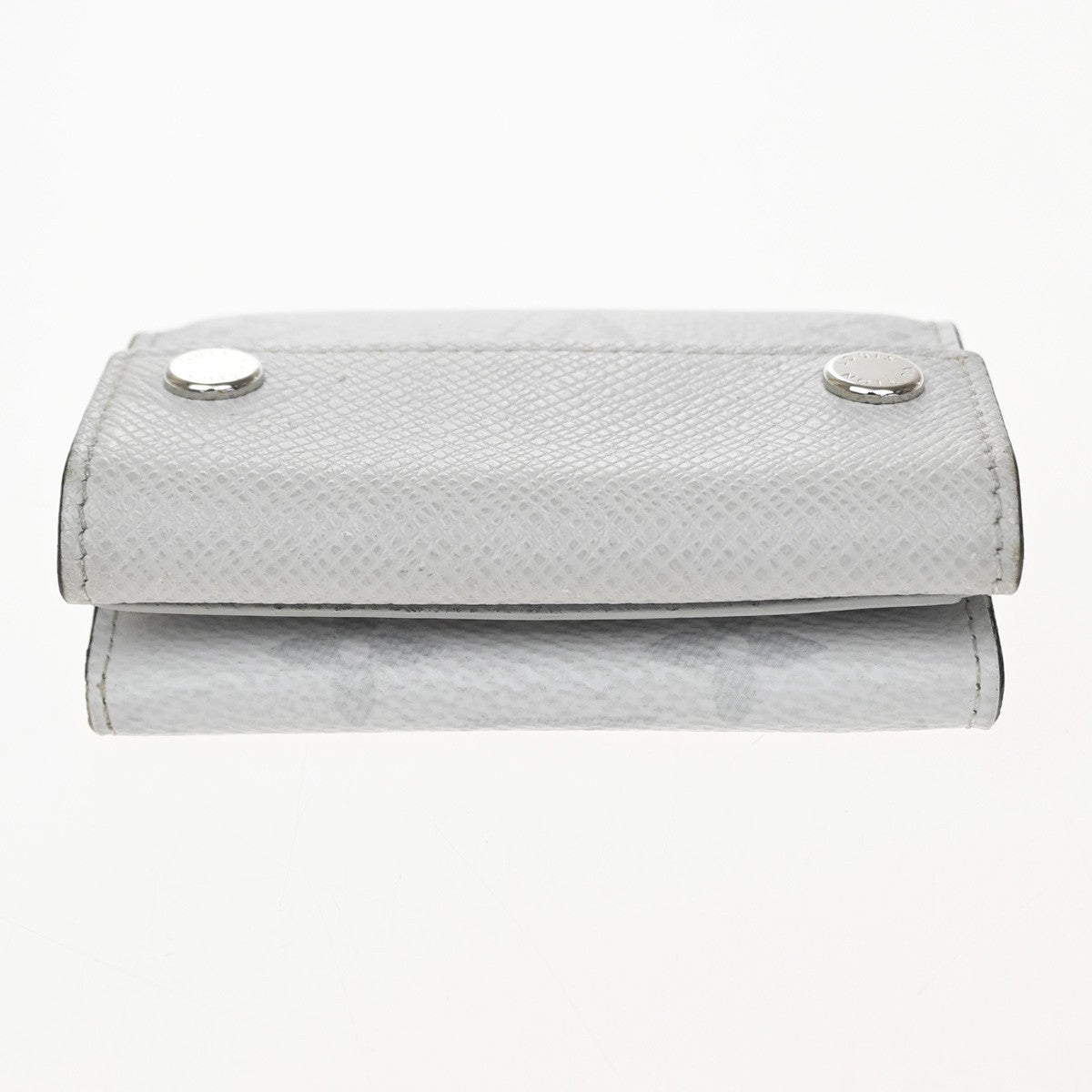 Louis Vuitton Discovery Monogram Taigarama, White, Leather, Wallet