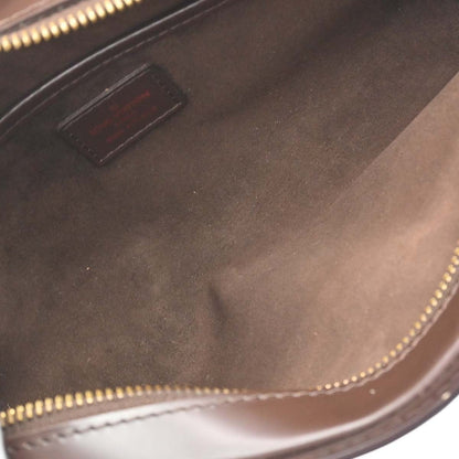 Louis Vuitton Pochette Saint Louis Damier, Brown, Canvas, Clutch