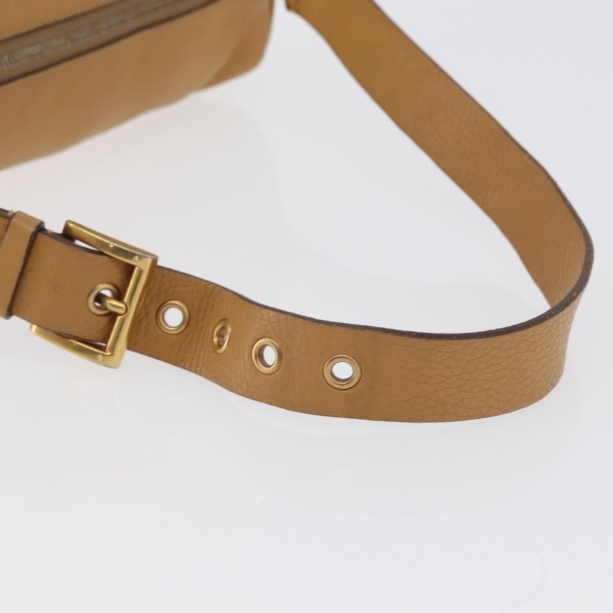 Prada Vintage Leather, Brown, Leather, Shoulder Bag