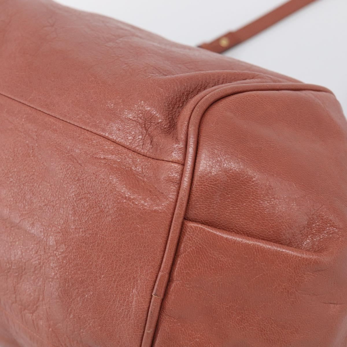 Chloe Ethel Leather, Pink, Leather, Handbag