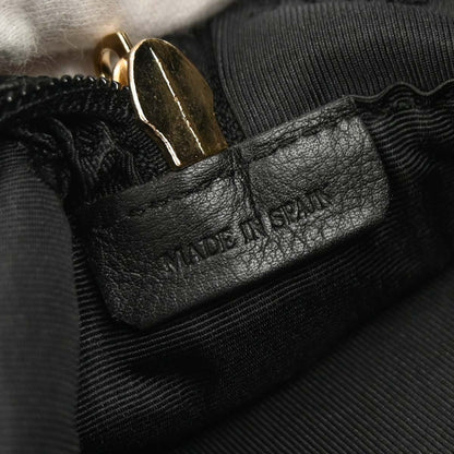 Loewe Amazona Leather, Black, Leather, Travel Bag