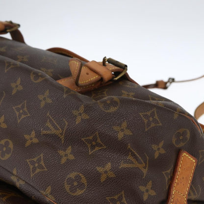 Louis Vuitton Saumur Monogram Canvas, Brown, Canvas, Shoulder Bag