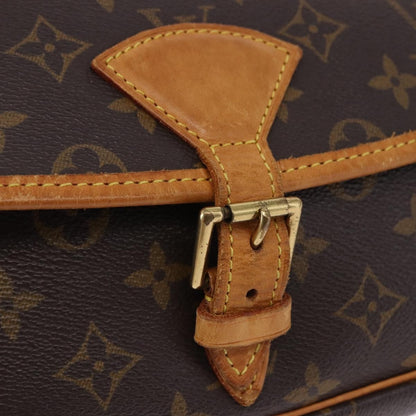 Louis Vuitton Sologne Monogram, Brown, Canvas, Shoulder Bag