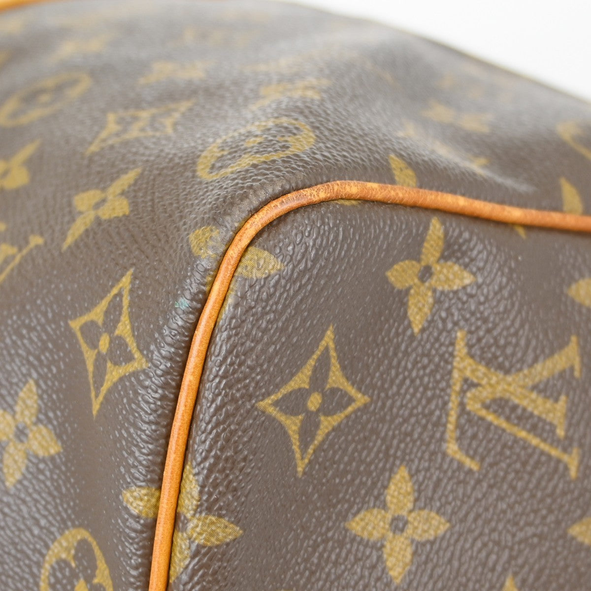 Louis Vuitton Keepall Monogram, Brown, Canvas, Travel Bag