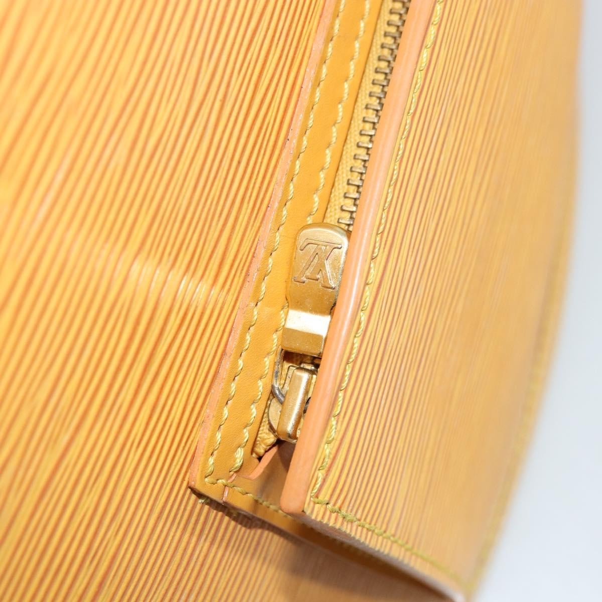 Louis Vuitton Gobelins Epi Leather, Yellow, Leather, Backpack