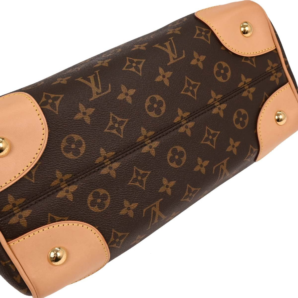 Louis Vuitton Retiro Monogram Canvas, Brown, Canvas, Handbag