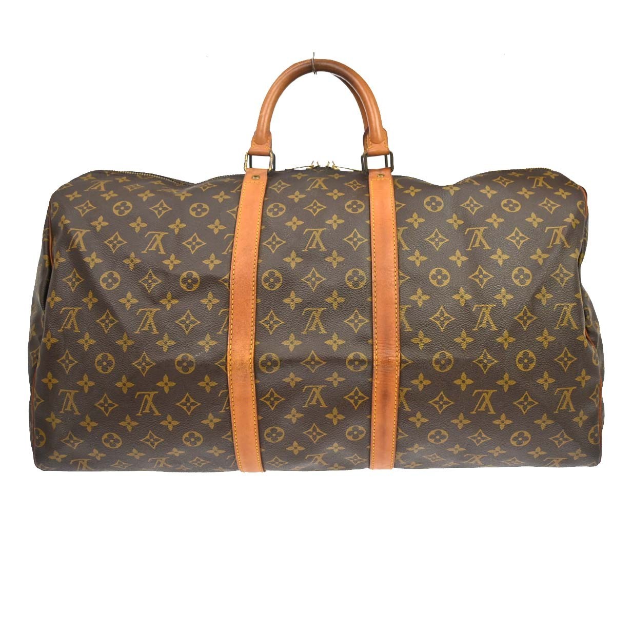 Louis Vuitton Keepall Monogram Canvas, Brown, Canvas, Travel Bag