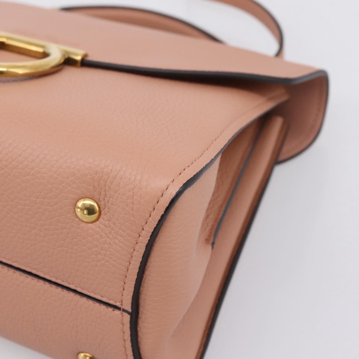 Salvatore Ferragamo Margot Satchel Leather, Pink, Leather, Handbag