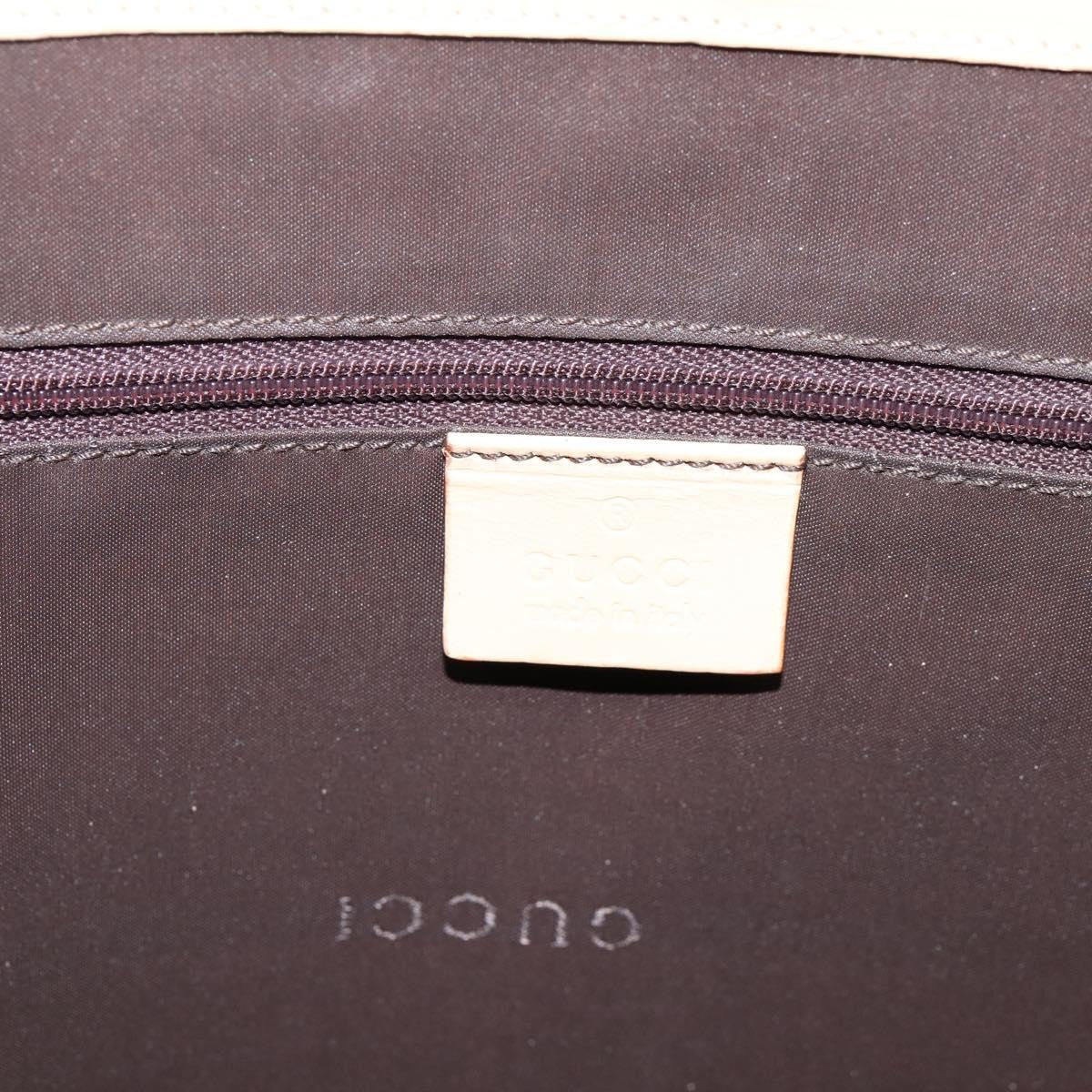 Gucci Jackie Leather, Beige, Leather, Tote Bag