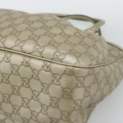 Gucci Sukey Top Handle Guccissima Leather, Gold, Leather, Tote Bag