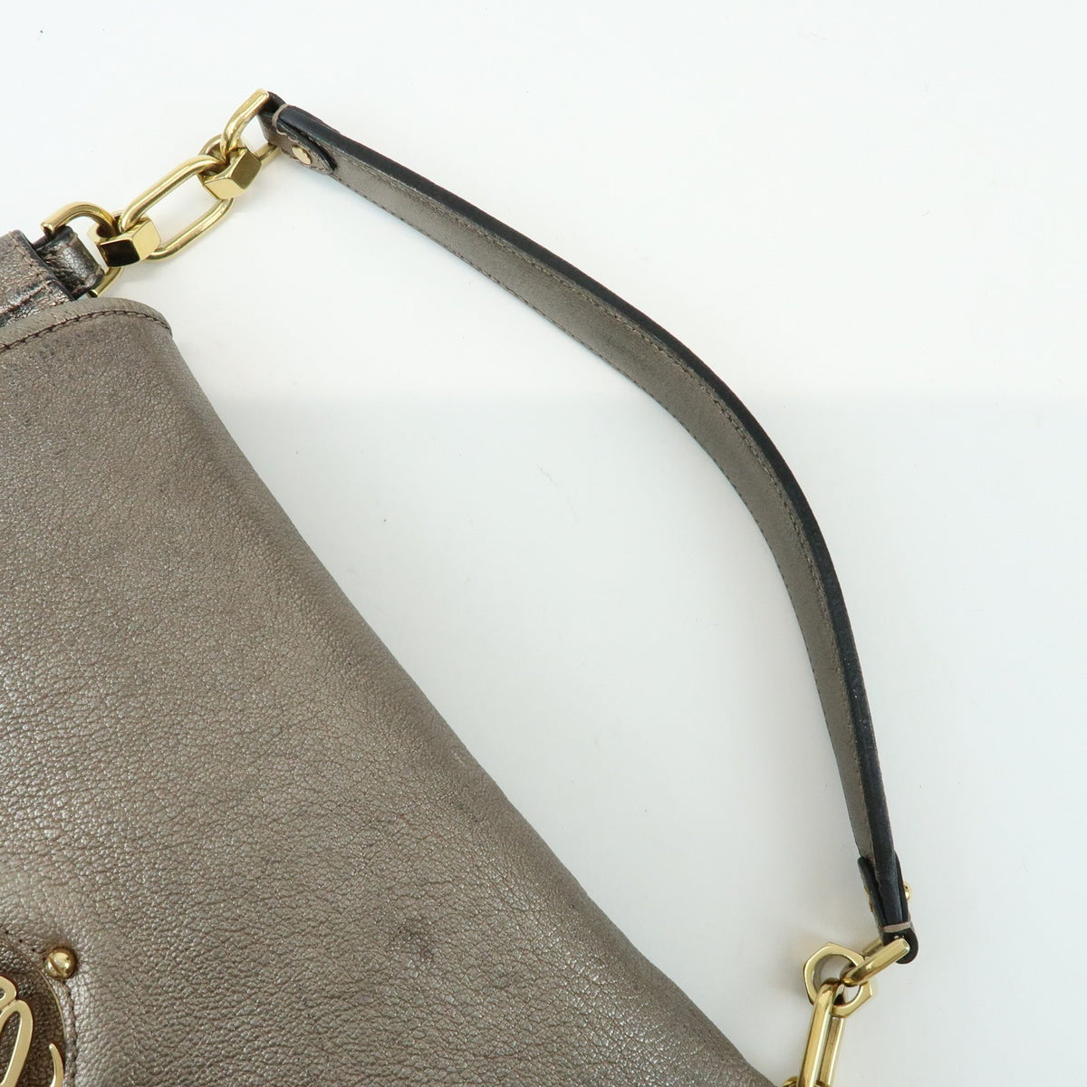 Loewe Shoulder bag Leather, Silver, Leather, Shoulder Bag