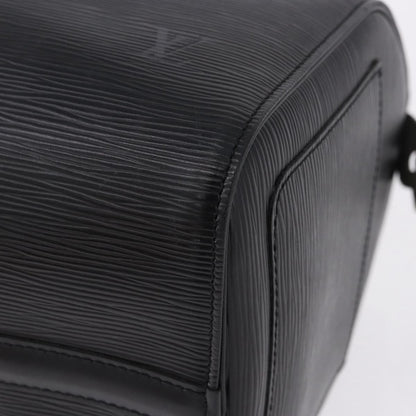 Louis Vuitton Speedy Epi Leather, Black, Leather, Handbag