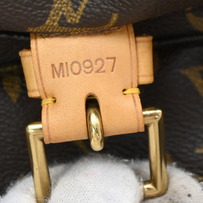 Louis Vuitton Montsouris Monogram, Brown, Canvas, Backpack